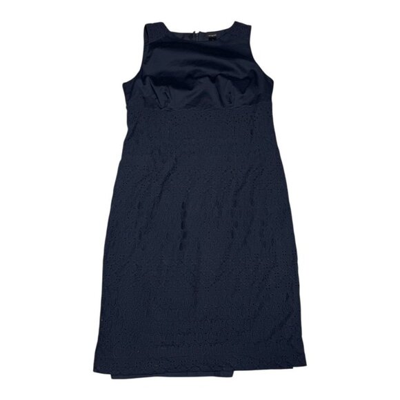 Ann Taylor Dress Navy Size 10 - Picture 6 of 6